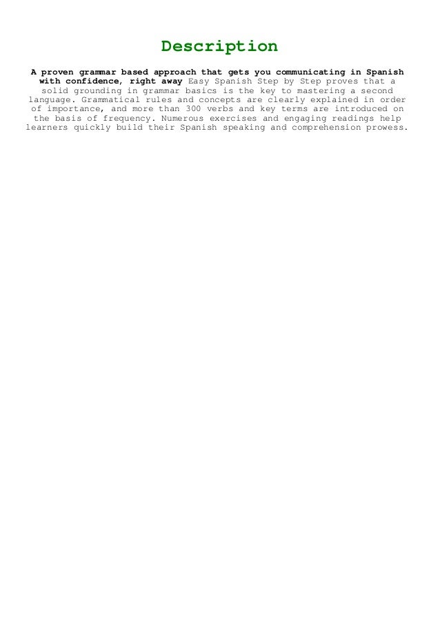 Kindle (online PDF) Complete Spanish Step-by-Step Premium Second Kindle (online PDF) Complete Spanish Step-by-Step Premium Second